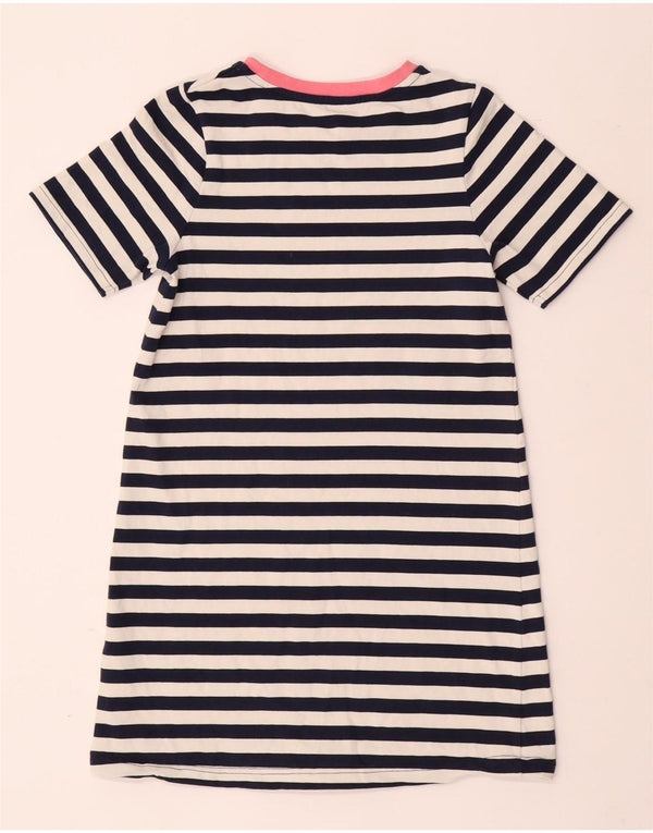 JOULES Robe T-Shirt Fille 11-12 ans Coton Rayé Bleu Marine