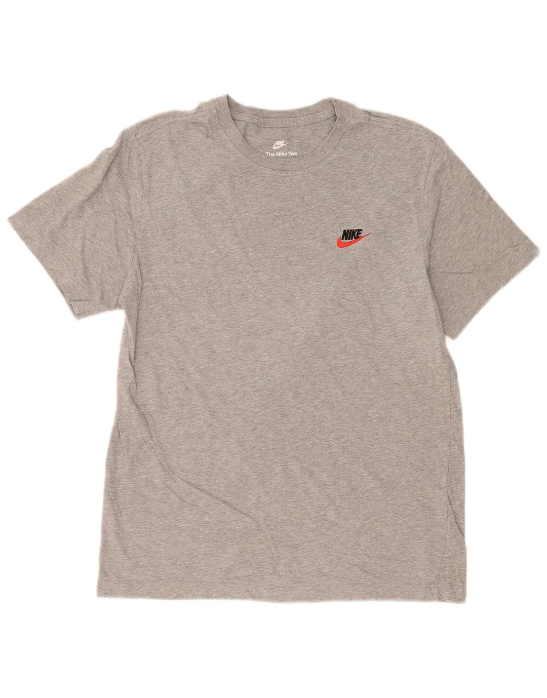 Nike Homme The Tee T-Shirt Haut Gris Moyen Coton