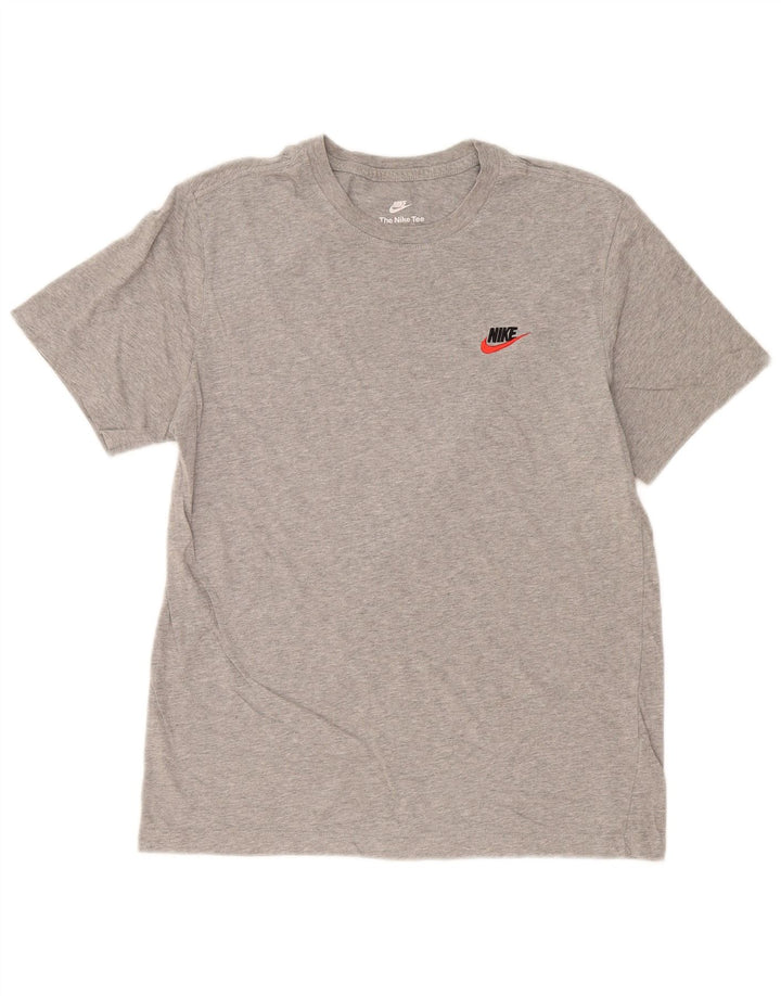 Nike Homme The Tee T-Shirt Haut Gris Moyen Coton