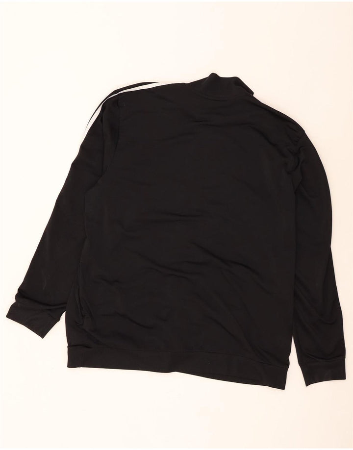 Adidas Veste de survêtement pour homme UK 52/54 XL Noir Polyester