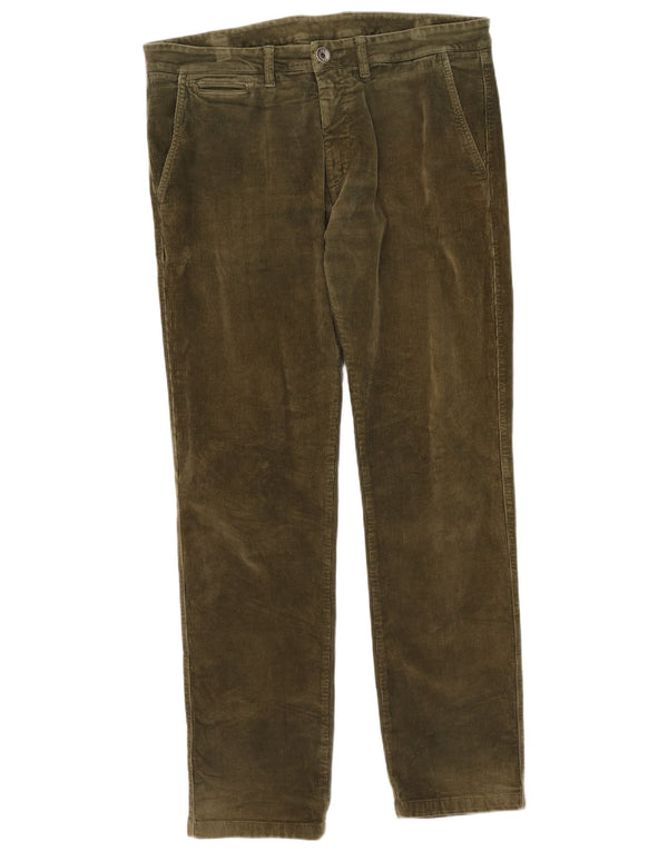 North Sails Pantalon Slim en Velours Côtelé Homme W38 L33 Coton Kaki