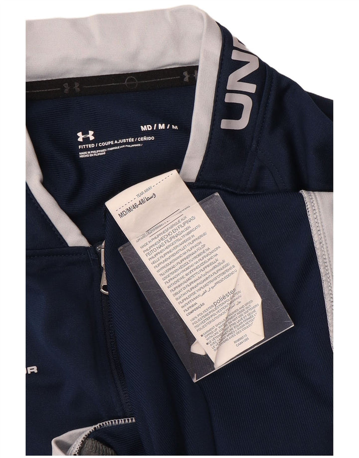 Under Armour Veste de Survêtement Graphique Homme Bleu Marine Moyen Polyester