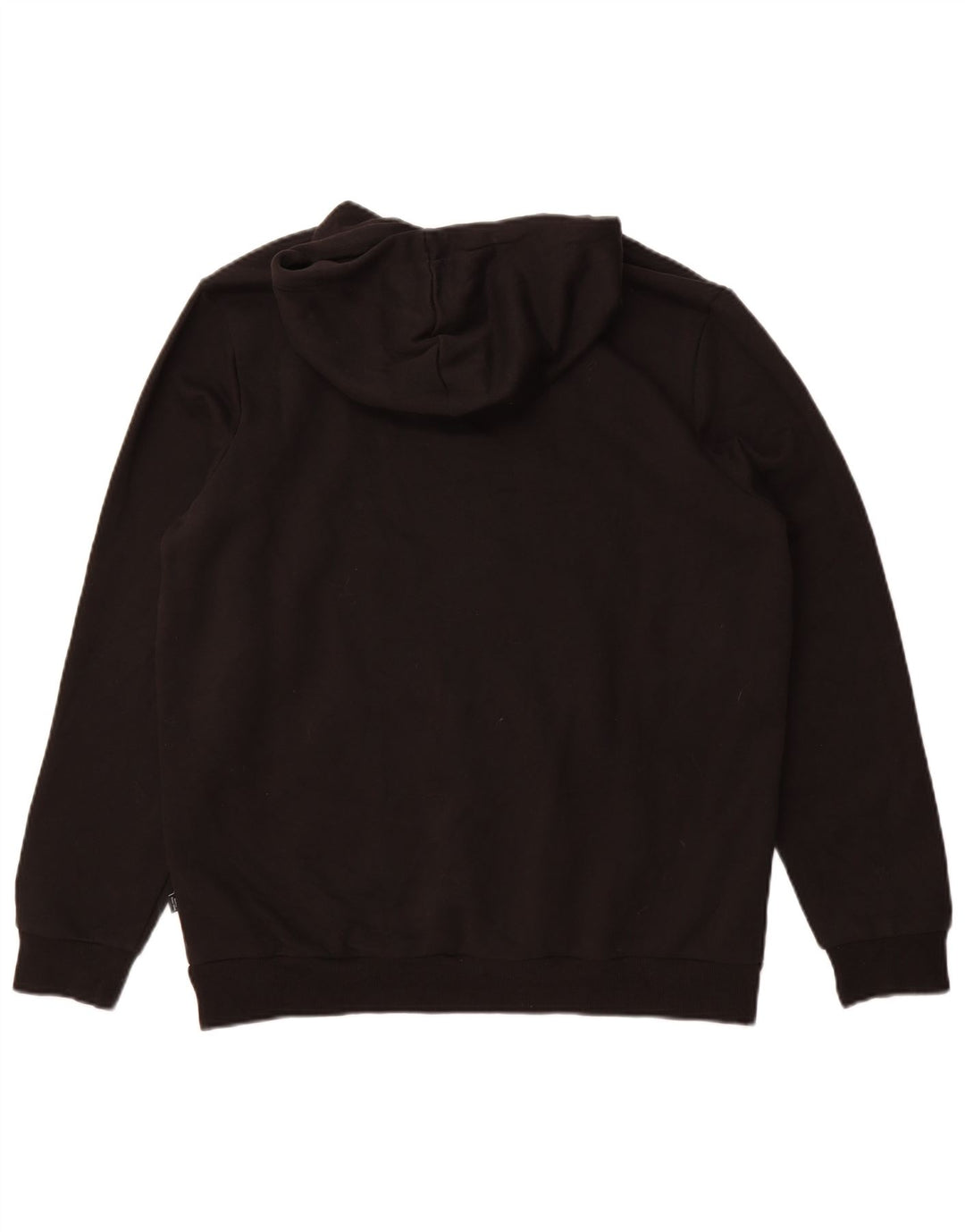 Puma Pull à capuche pour homme en coton noir Taille L