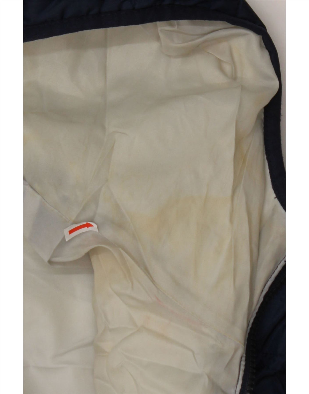 JACK & JONES Veste matelassée à capuche pour hommes UK 40 Large Bleu Marine Polyester