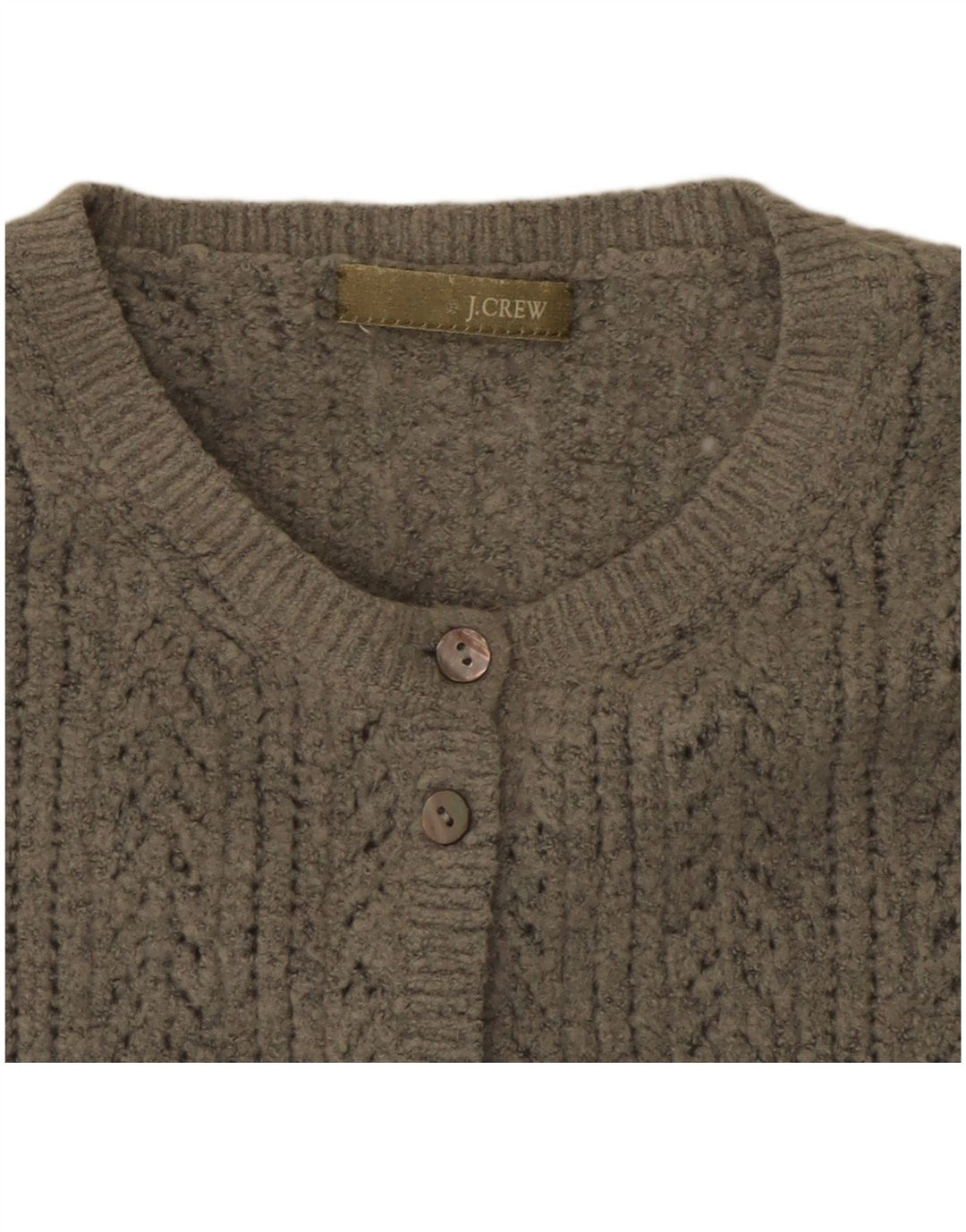 J. CREW Cardigan pour femme UK 12 Gris moyen