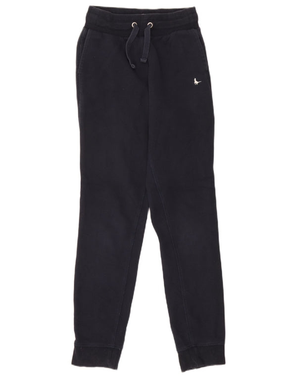 Jack Wills Pantalon de survêtement pour femme Joggers UK 4 XS Bleu marine Coton