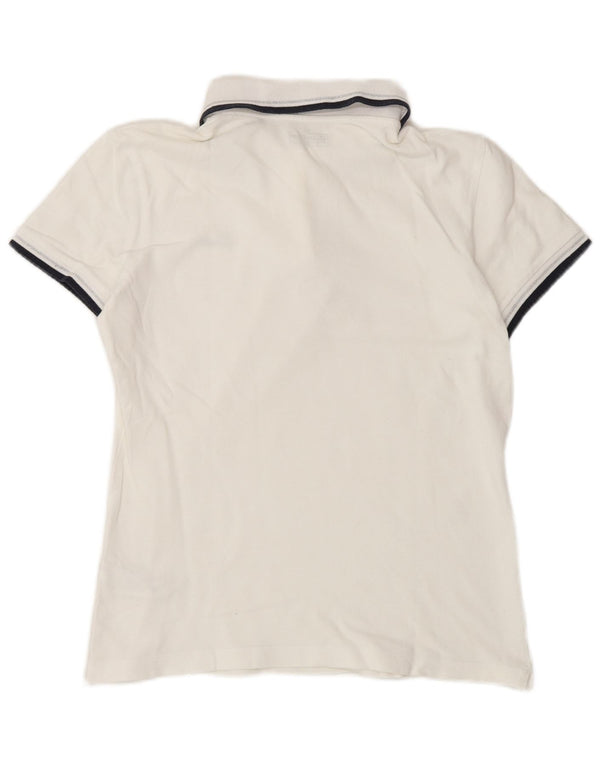 Lotto Polo Femme UK 14 Grand Blanc Coton