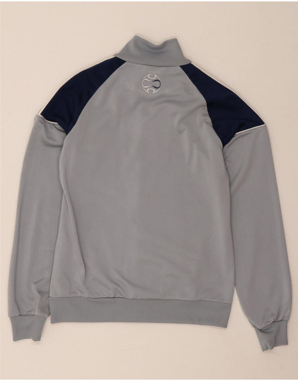 Adidas Veste de Survêtement Garçon 13-14 Ans Gris Colorblock Polyester