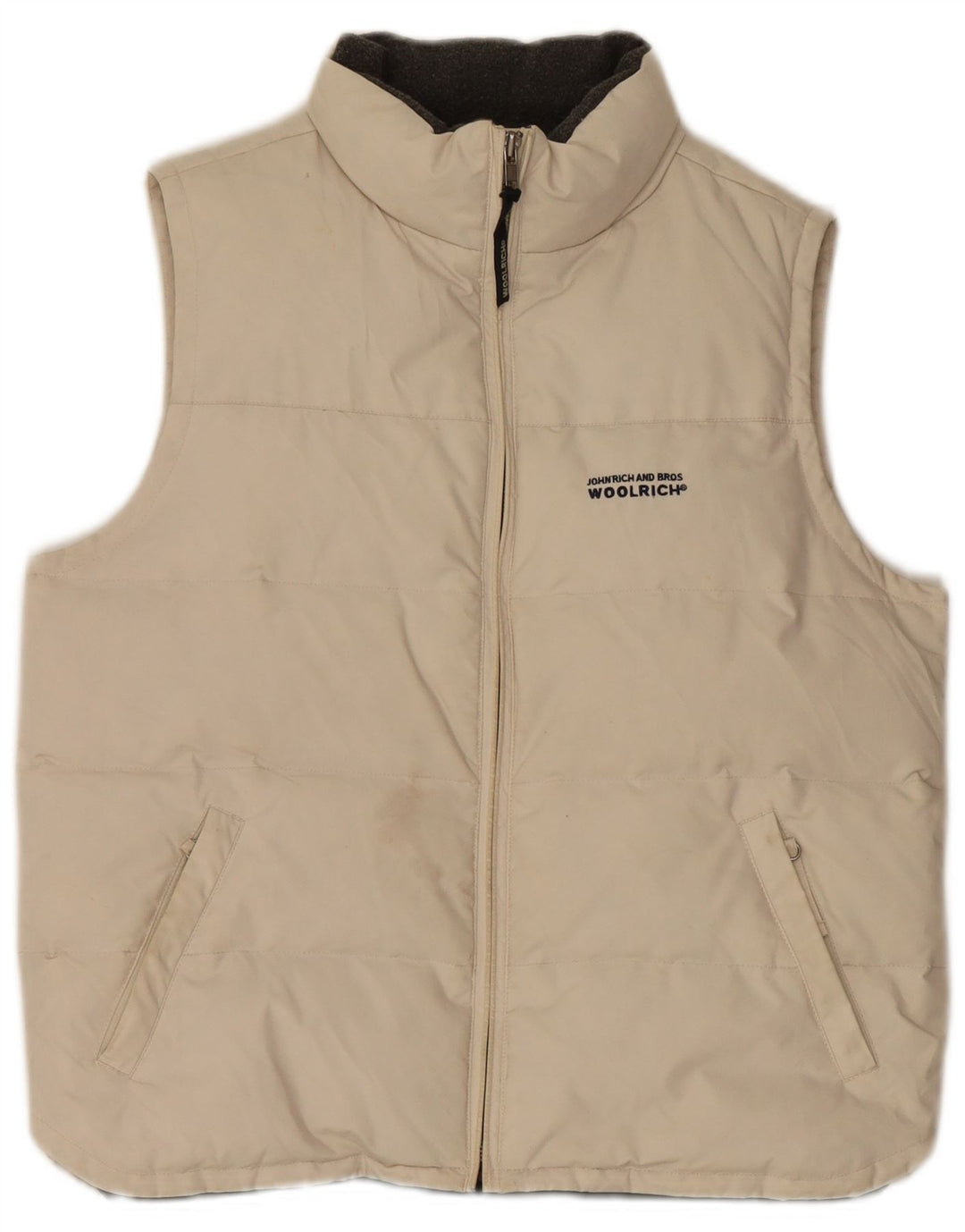 Woolrich Gilet rembourré pour homme UK 38 Medium Blanc