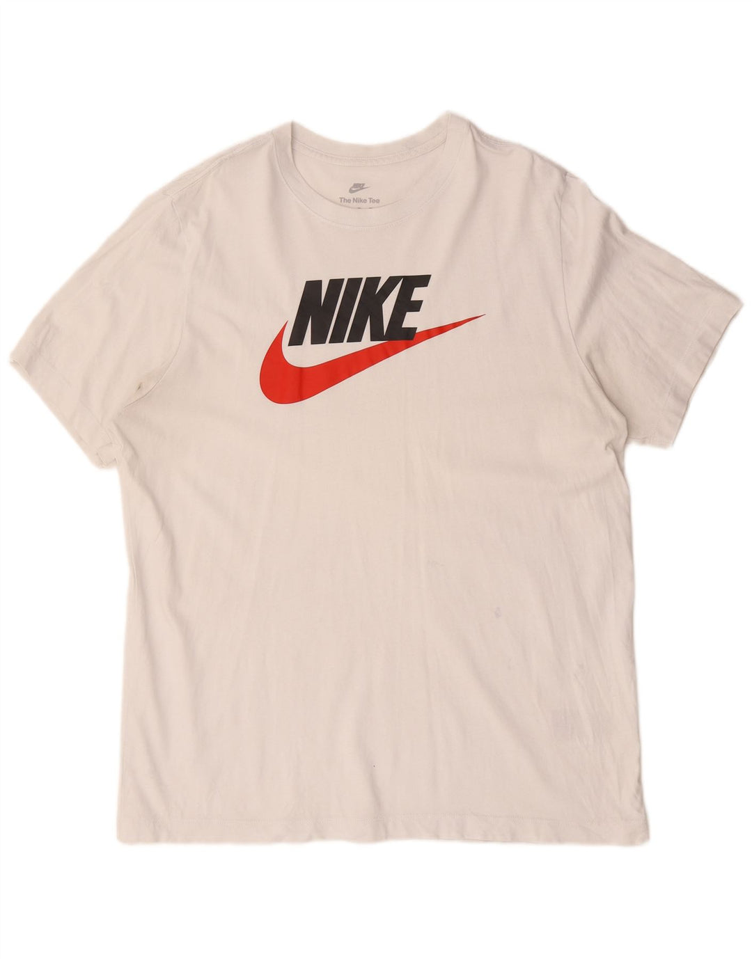 Nike T-shirt graphique pour homme XL en coton blanc