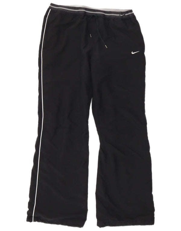 Pantalon de survêtement Nike Femme UK 14/16 Large Noir Polyester