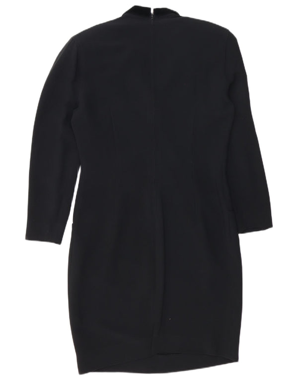 Les Copains Robe fourreau à manches longues pour femme IT 44 Noir moyen