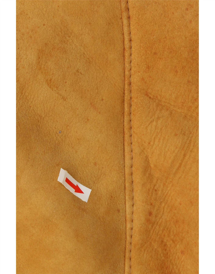 veste en peau de mouton homme vintage IT 50 Grande peau de mouton beige