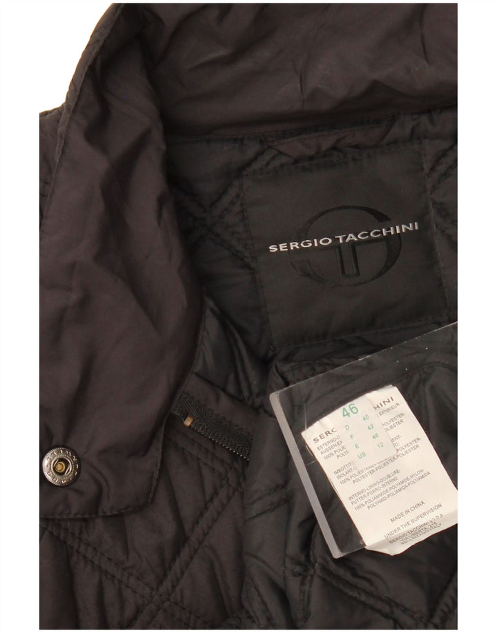 Sergio Tacchini Veste matelassée Femme IT 46 Large Noir Polyester