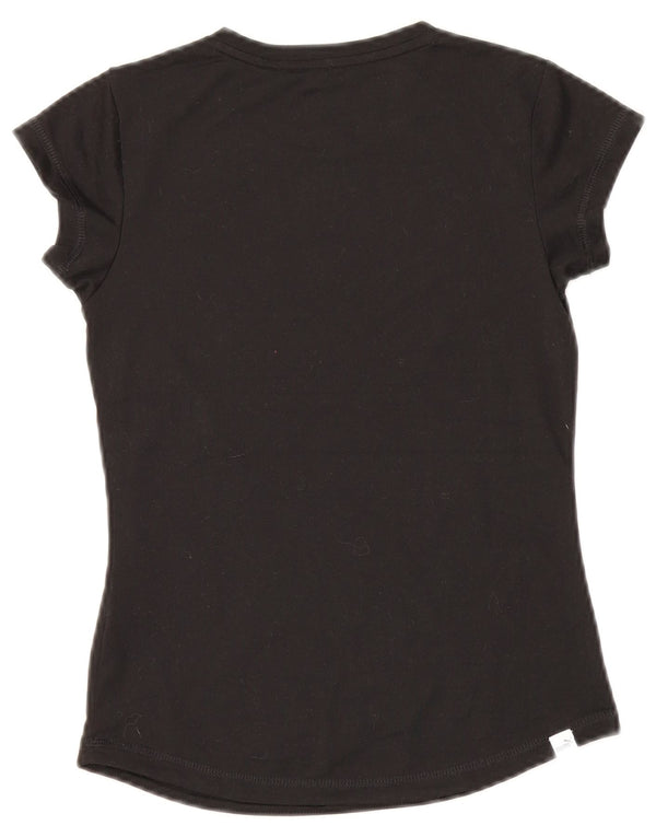 Puma T-Shirt Fille 11-12 ans Noir Polyester