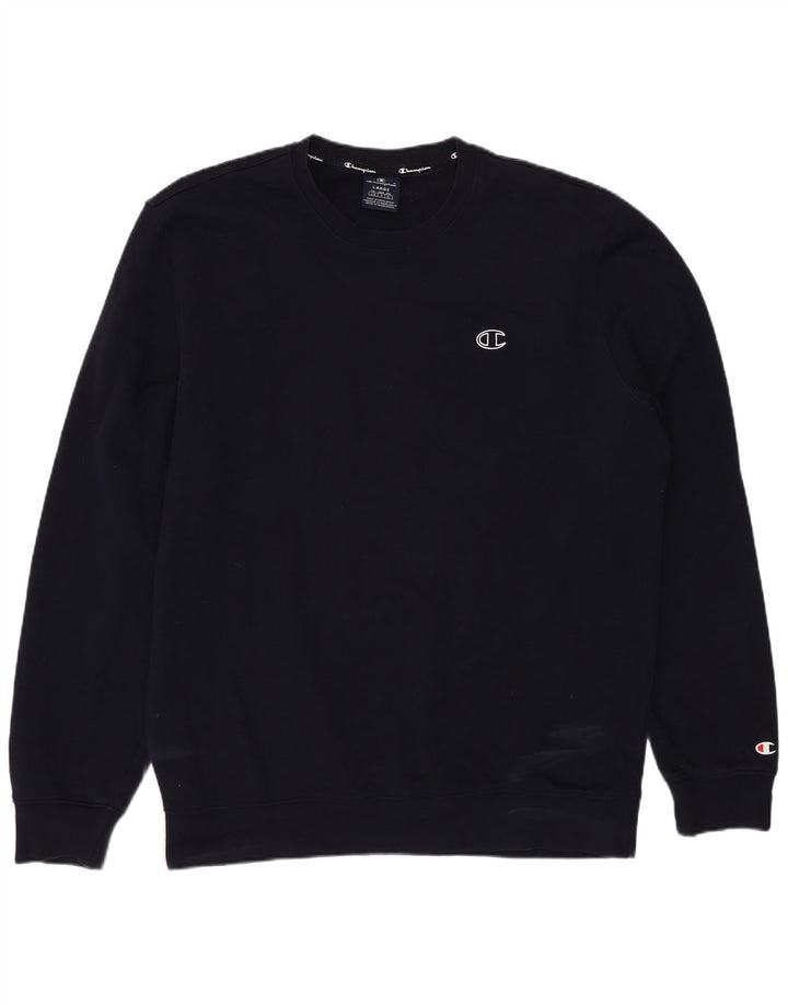 CHAMPION Sweat-Shirt Homme Bleu Marine Large
