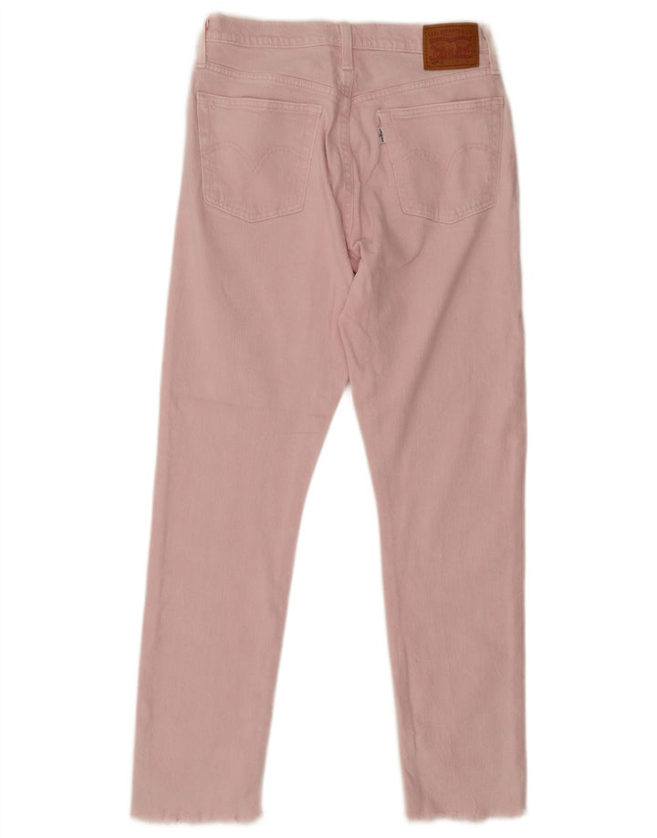 Levi's Jean Droit 501 Femme Rose W28 L28 Coton