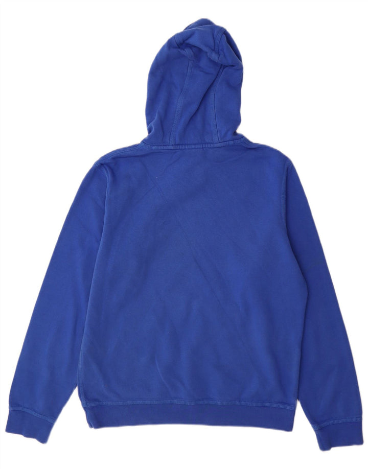 Nike Pull à capuche en coton bleu moyen pour homme