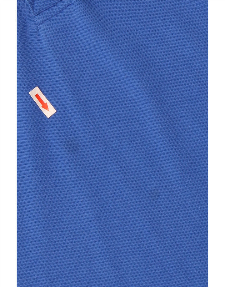 Adidas Polo Homme Grand Bleu Coton