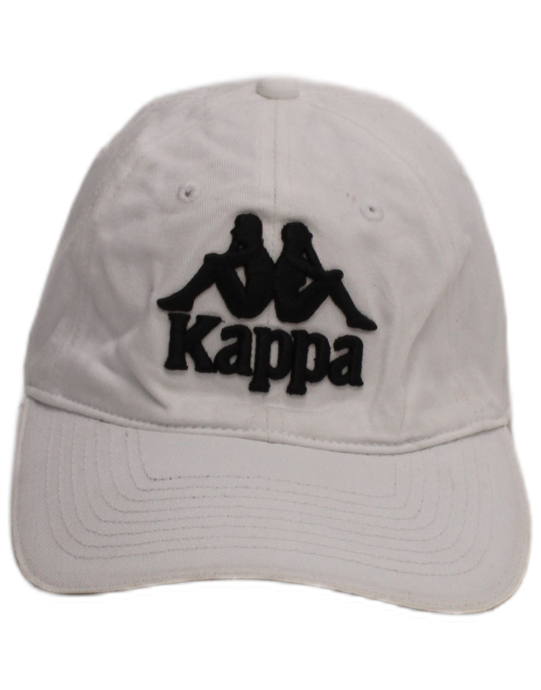 Kappa Casquette de baseball graphique pour homme Taille unique Blanc Coton