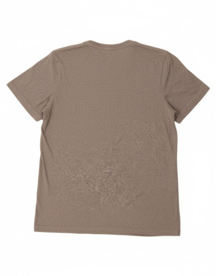 ADIDAS Mens Graphic T-Shirt Top Medium Grey