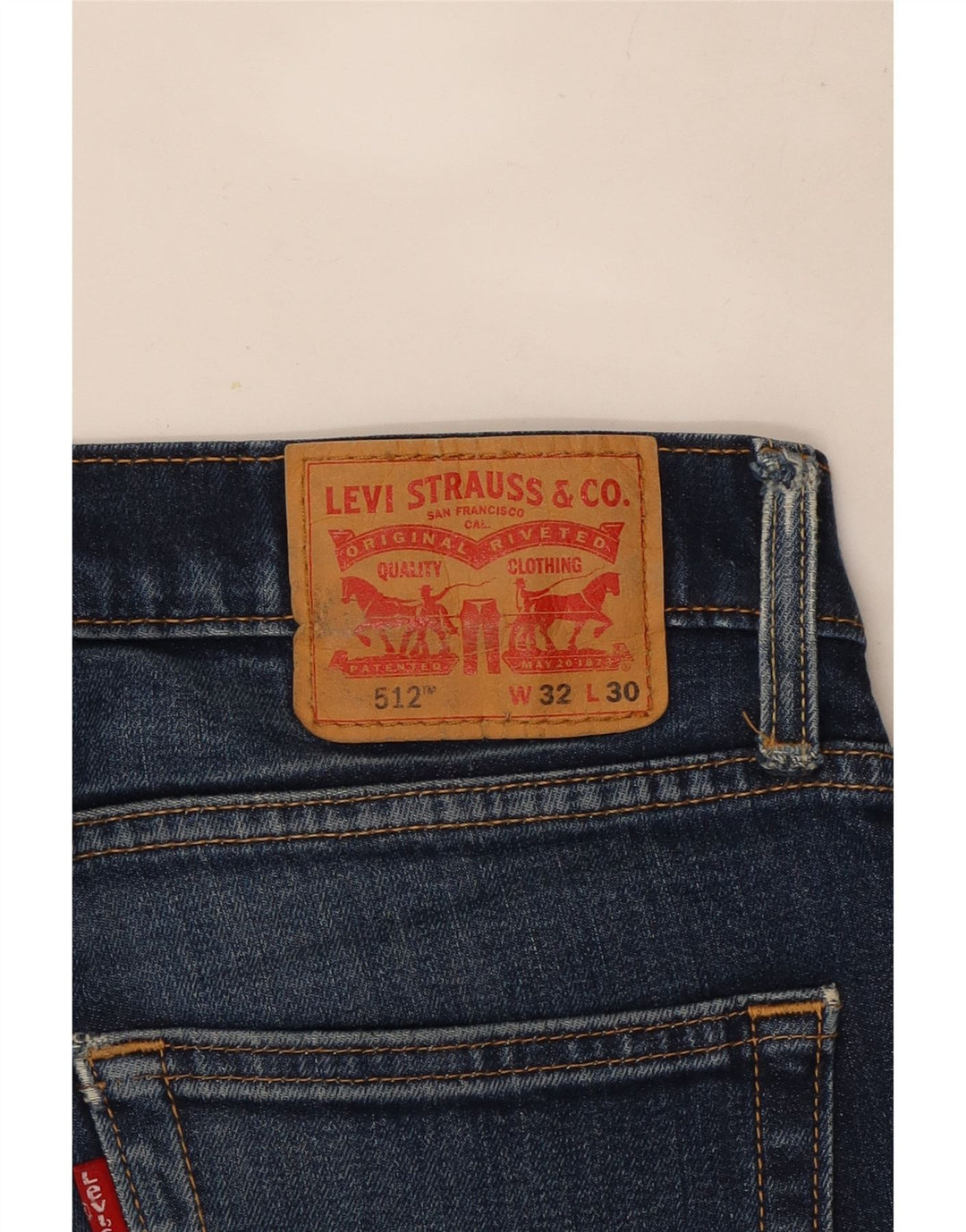 Levi's Jean 512 Slim Tapered Homme Bleu