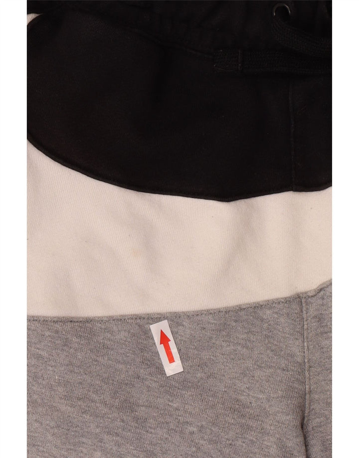 Nike Short de sport en coton color block gris moyen pour homme