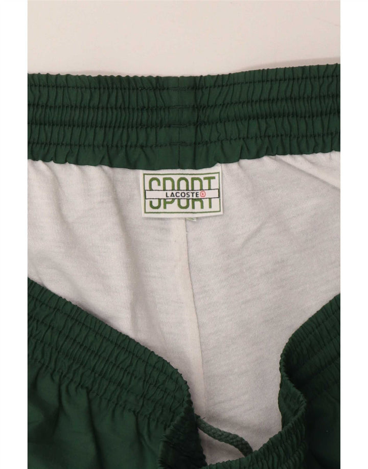 Lacoste Short de sport homme grand vert Polyester