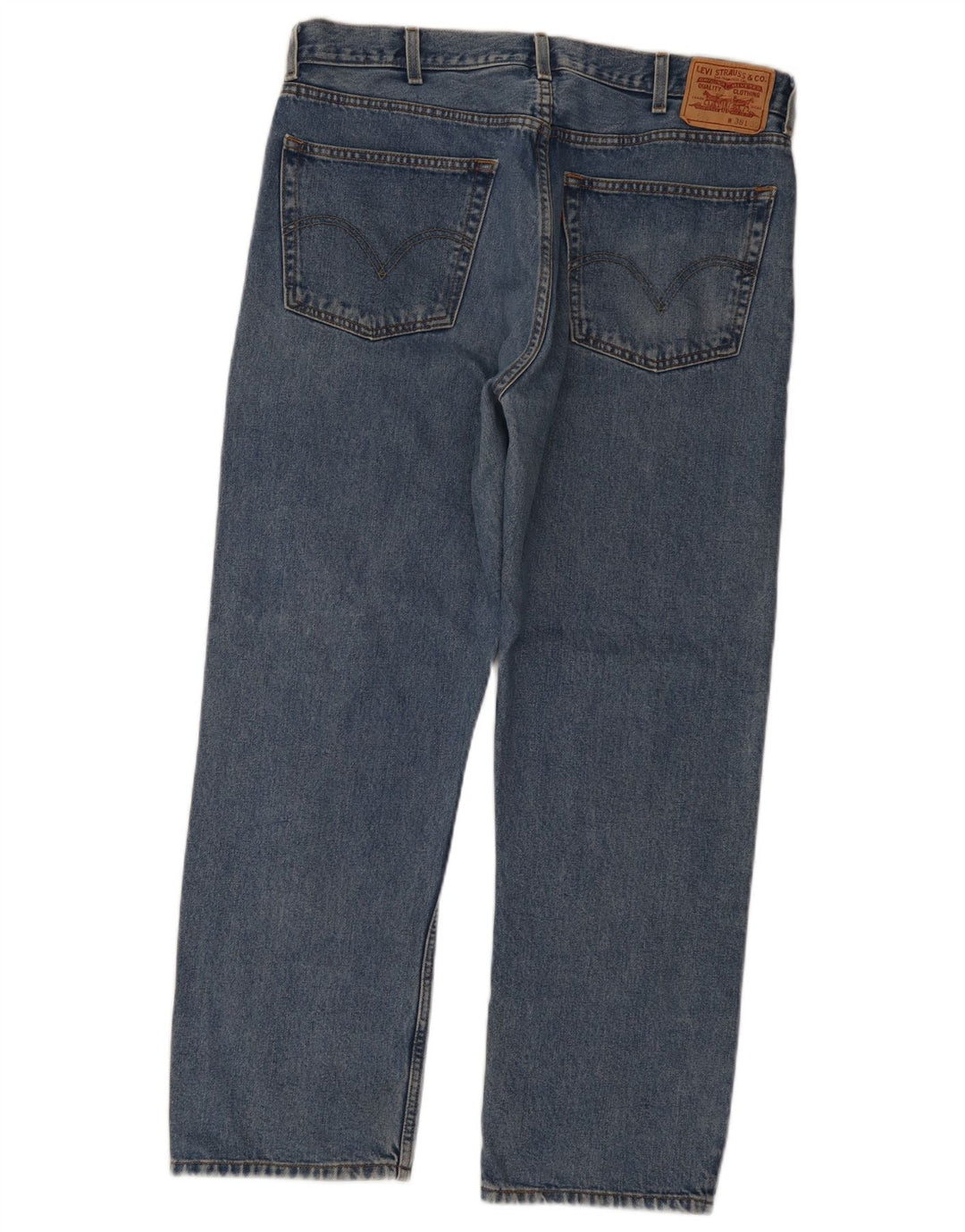 Levi's Jean Droit 505 Regular Fit Homme W38 L30 Bleu Coton