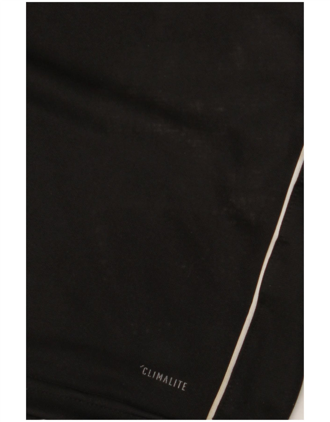 Adidas Hommes Climalite Zip Neck Pull Survêtement Top XL Noir Polyester
