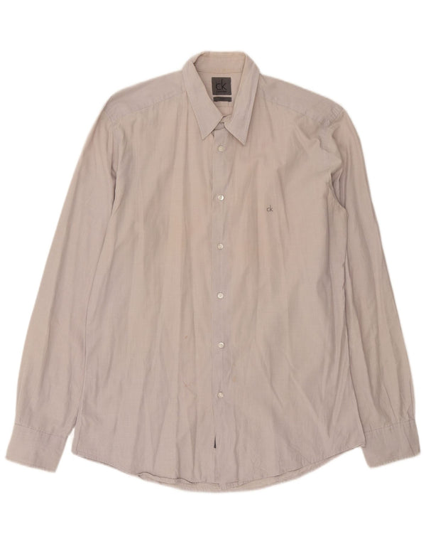Calvin Klein Chemise Slim Fit Homme Beige XL