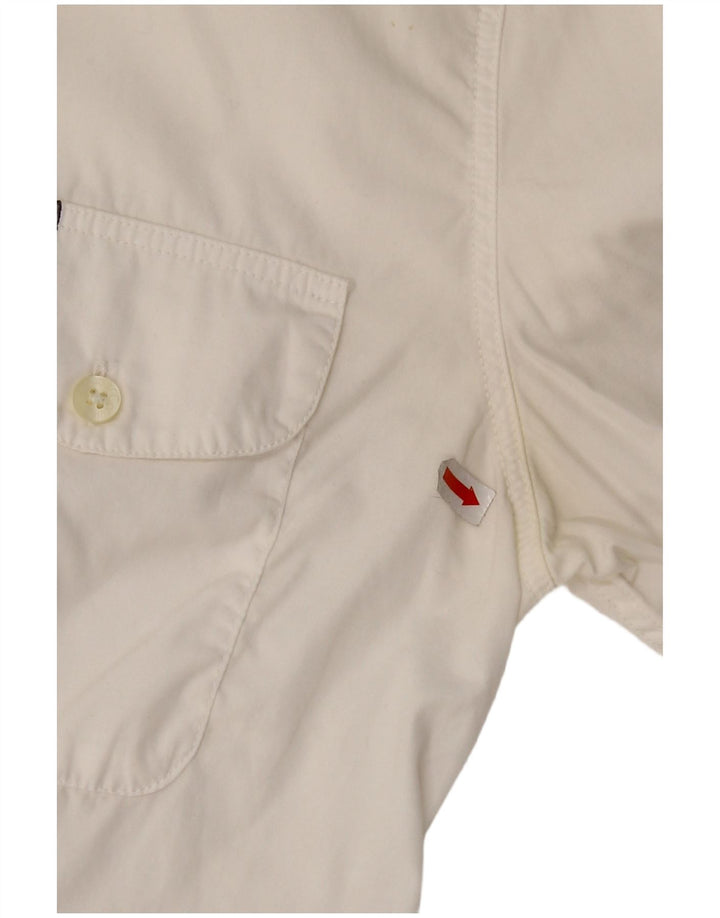 Calvin Klein Chemise Femme Petit Blanc Cassé Coton