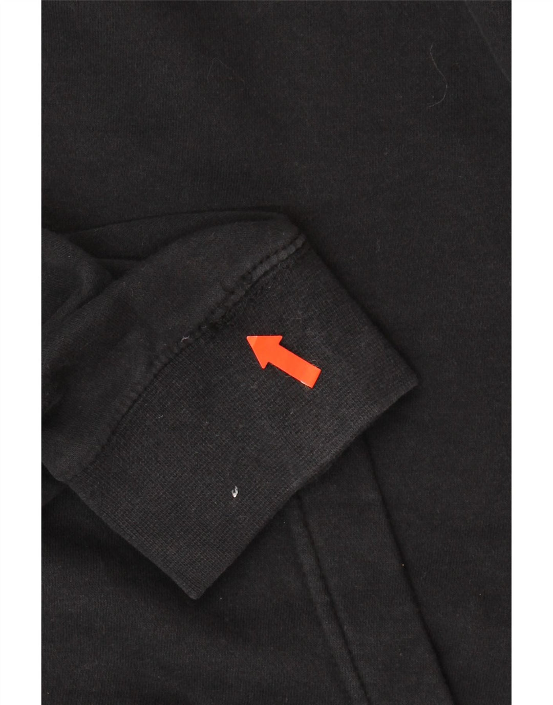 NIKE Mens Hoodie Jumper Small Black Polyester Vintage Nike and Second-Hand Nike from Messina Hembry 