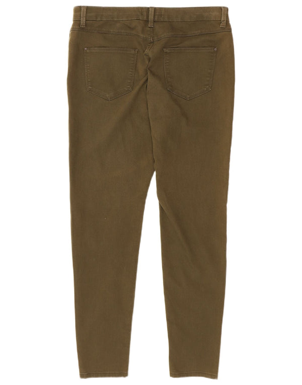 Marks & Spencer Jean skinny pour femme UK 14 Medium W30 L29 Coton kaki