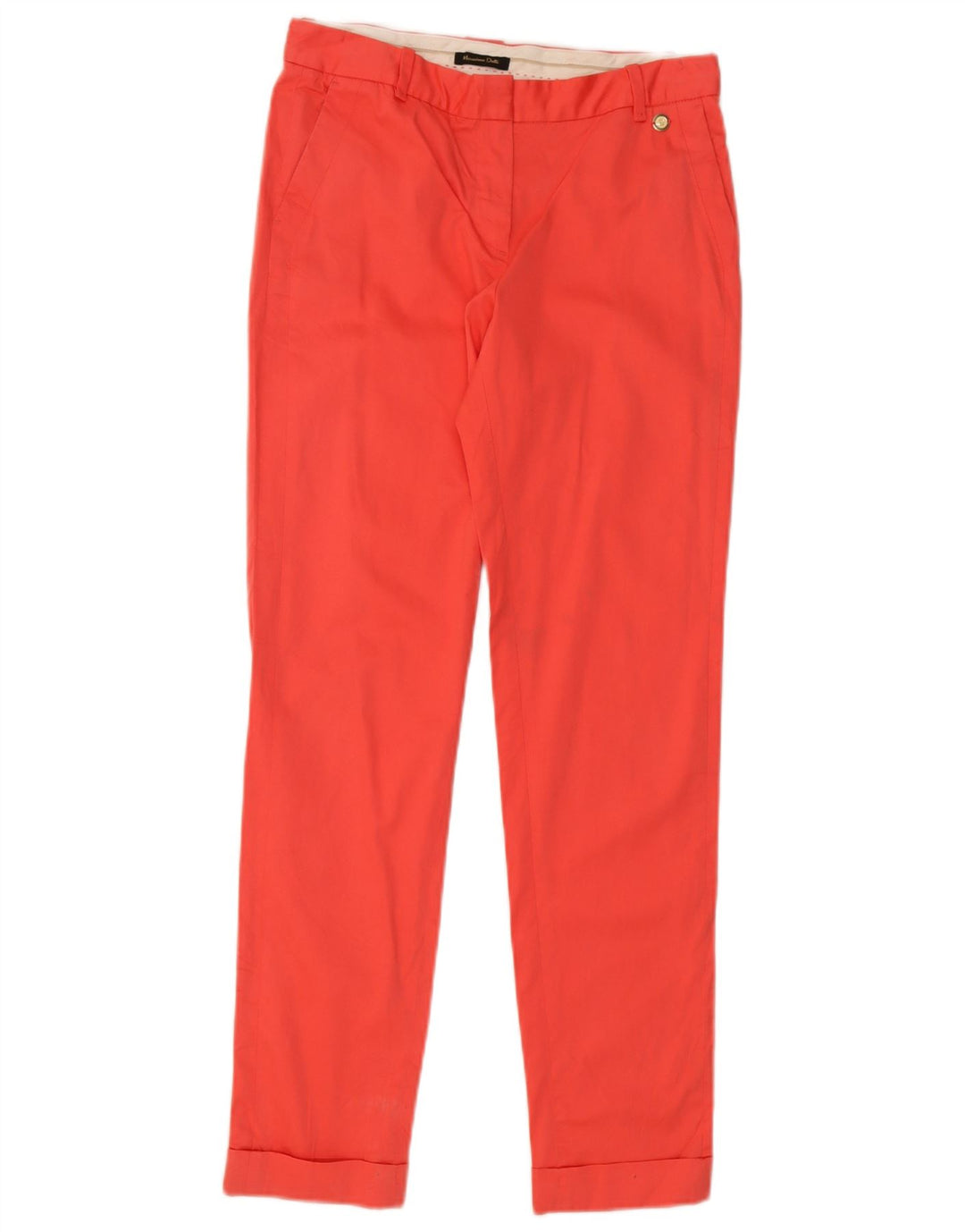 Massimo Dutti Pantalon Chino Slim Homme W26 L29 Rose