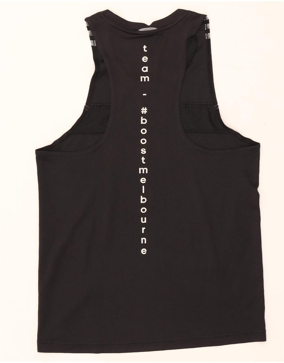 ADIDAS Débardeur Graphique Homme Petit Noir Polyester