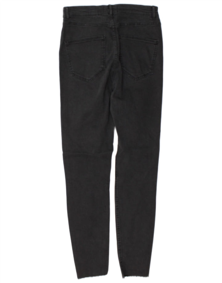 Zara Jean skinny effet vieilli pour femme EU 40 Medium W30 L28 Gris