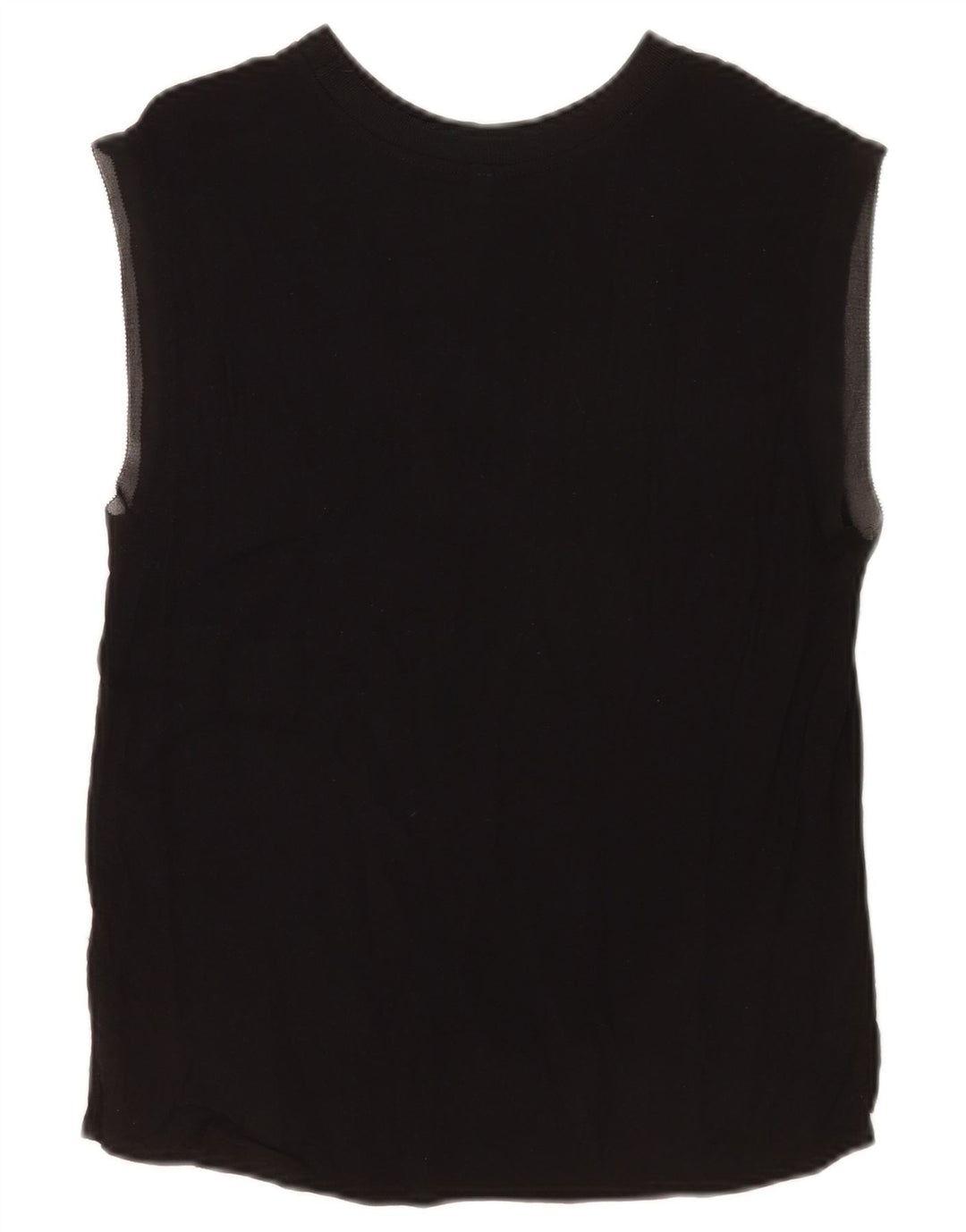 PEPE Jeans Débardeur Femme UK 10 Small Noir Viscose