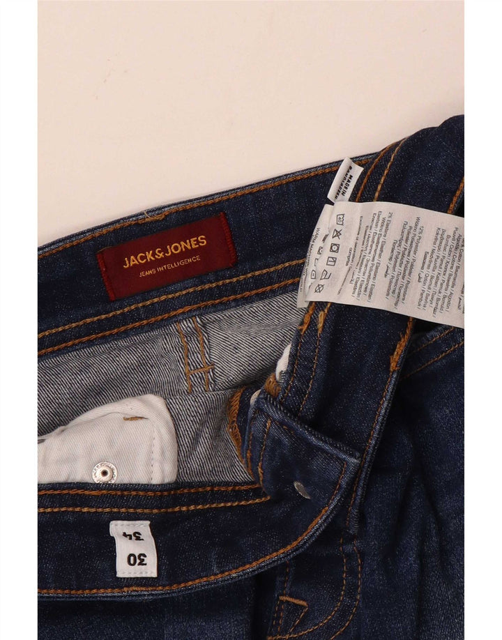 Jack & Jones Jean Slim W30 L34 Homme Bleu Coton