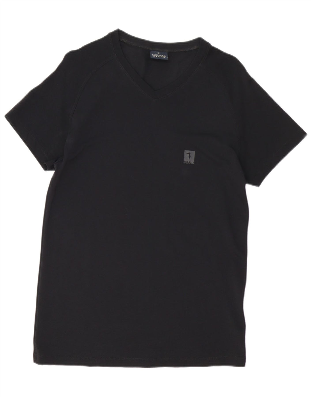 TRUSSARDI JEANS T-Shirt Homme Top Large Noir Polyamide