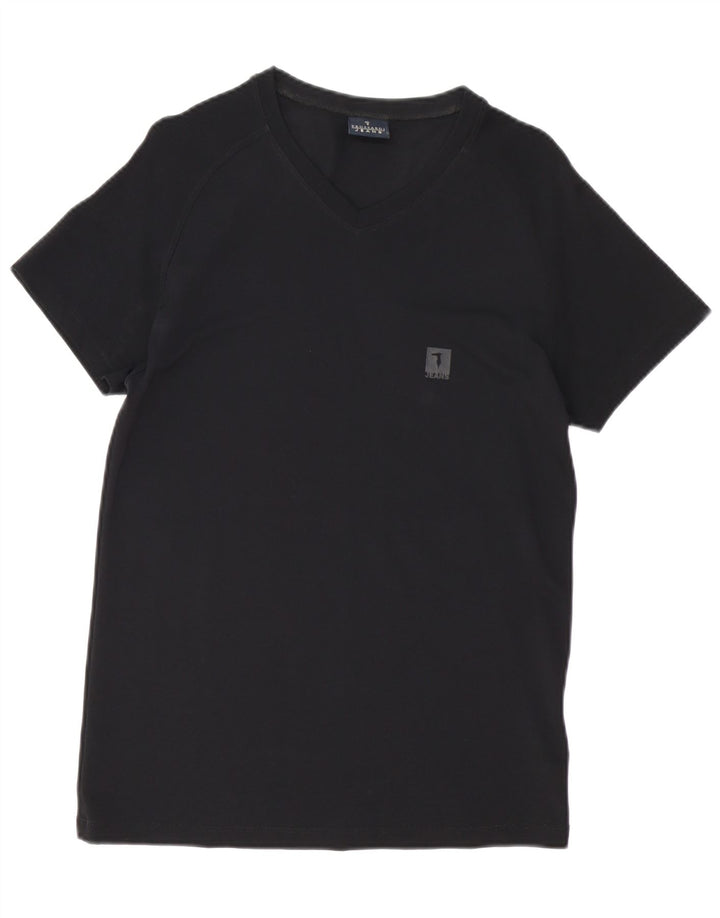 TRUSSARDI JEANS T-Shirt Homme Top Large Noir Polyamide