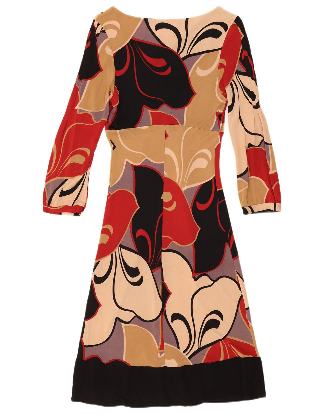 Aniye By Robe trapèze à manches longues pour femme IT 42 Floral multicolore moyen
