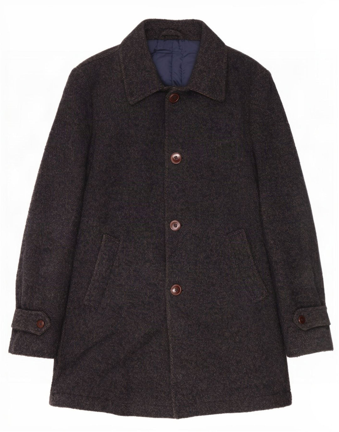 Refrigiwear Manteau Homme IT 46 Petite Laine Grise