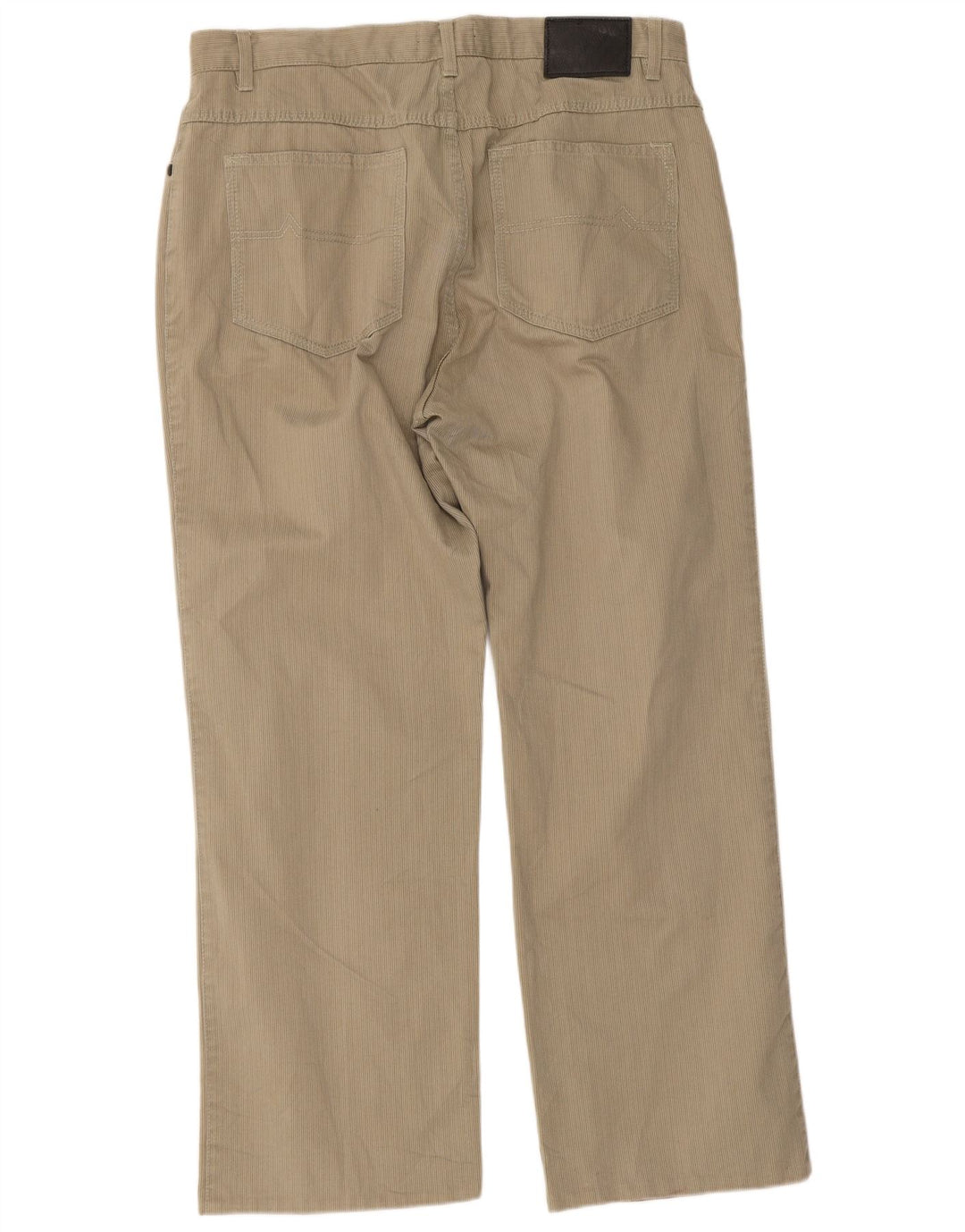 Marks & Spencer Pantalon décontracté droit W34 L29 Kaki