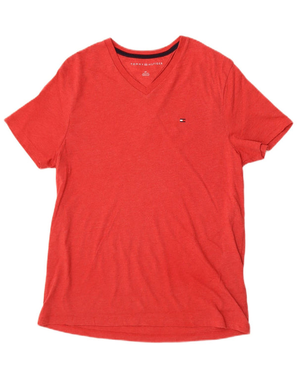 Tommy Hilfiger T-Shirt Homme Petit Rouge Coton