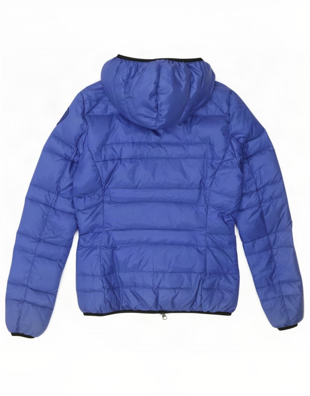 Blauer Veste matelassée à capuche pour femme UK 10 Small Bleu Polyamide