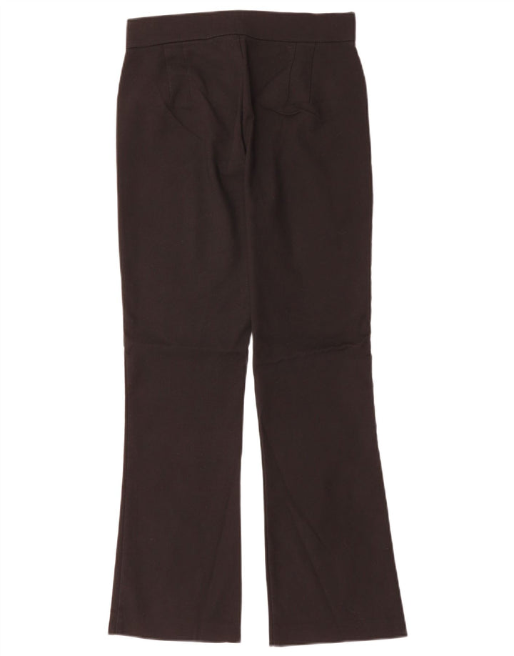Zara Pantalon décontracté bootcut pour femme Petit W26 L26 Noir