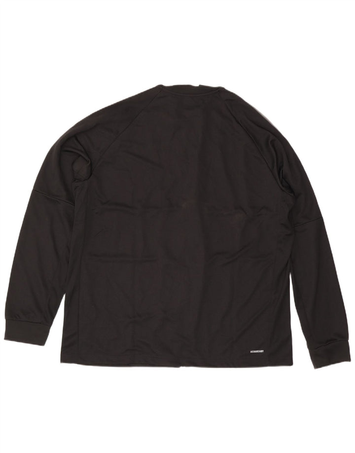 Adidas Hommes Aeroready Survêtement Top Veste 2XL Noir Polyester