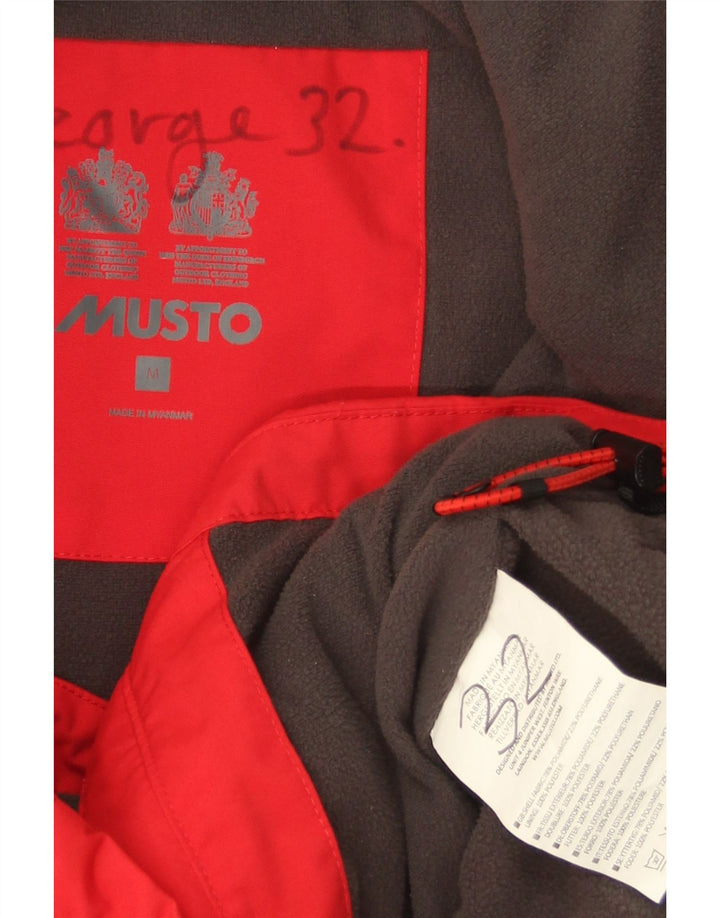 Musto Gilet Homme UK 38 Moyen Rouge Polyamide