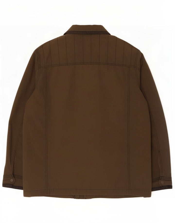 Fat Face Veste utilitaire pour homme UK 40 Large Marron Coton